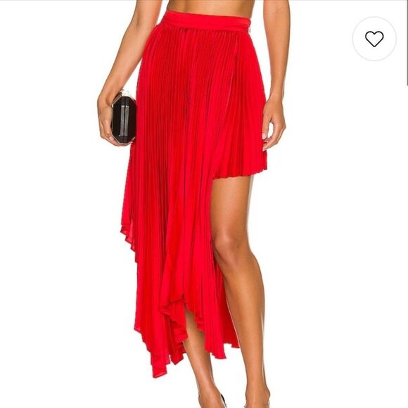 Atoir the Sonic Skirt in Scarlet - Picture 1 of 10